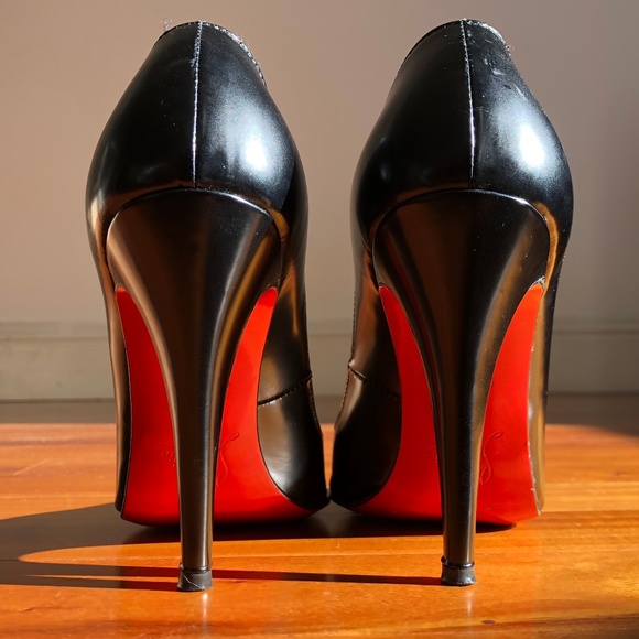 Authentic Black Christian Louboutin Heels size 6.5/36.5 - Picture 3 of 7